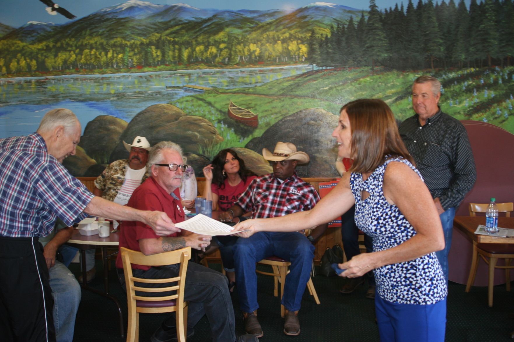 Martha McSally and Mike Humphreys